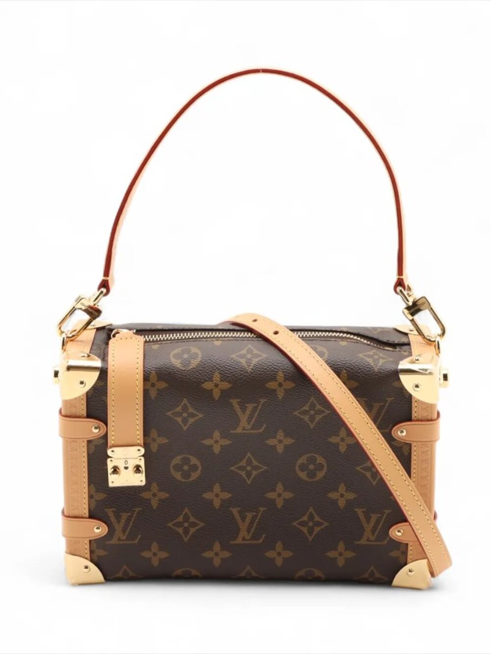 Louis Vuitton Monogram side trunk mm M46358 Brown Unknown serial number